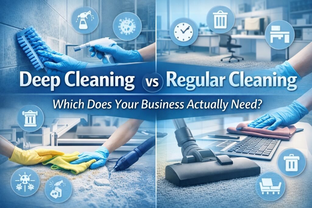 Deep vs Regular Cleaning